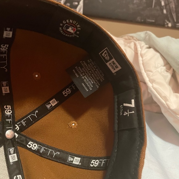 New York Yankees Custom Gemstone Fitted 7 1/4 - Picture 3 of 3